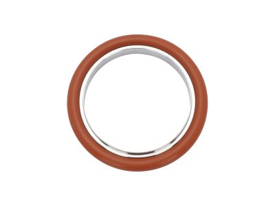ISO-KF Stainless Steel-Silicone Centering Ring Seal Assemblies