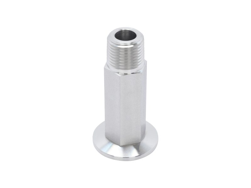Stainless Steel ISO-KF to NPT-M Pipe Adapters