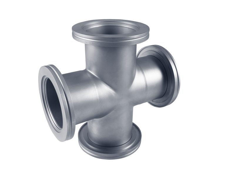 ISO-MF Flange 4-Way Cross Fittings