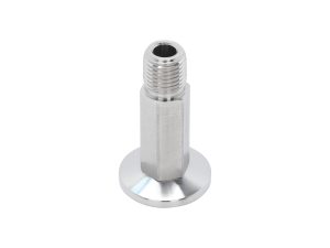 Stainless Steel ISO-KF to NPT-M Pipe Adapters