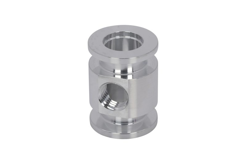 Aluminum ISO-KF to NPT-F Pipe Adapter Tees