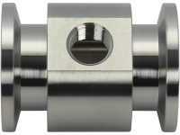 Stainless Steel ISO-KF to NPT-F Pipe Adapter Tees