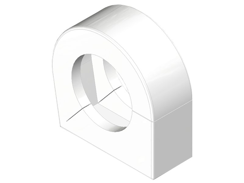 PTFE Flange Insulators for ISO-KF Wing Nut Clamped Flanges