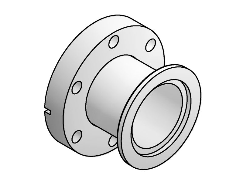 ISO-KF Flange to CF Flange Adapters