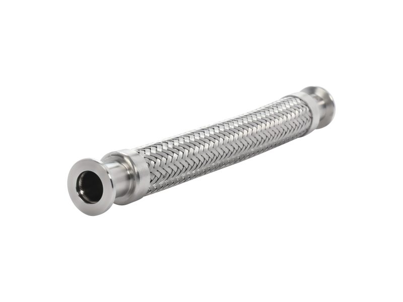 ISO-KF Braided Metal Vacuum Hose