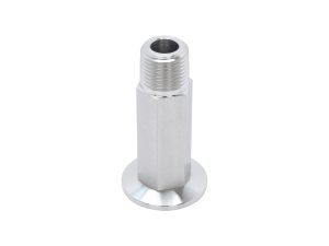 Stainless Steel ISO-KF to NPT-M Pipe Adapters