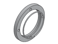 ISO-MF Flange Rotatable Bolt Rings