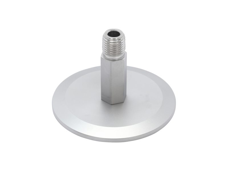 Stainless Steel ISO-KF to NPT-M Pipe Adapters