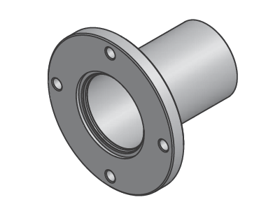 ISO-BF Long Weld Stub Bolted Vacuum Flanges