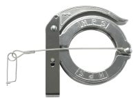 ISO-KF Flange Toggle Clamps with Lanyard