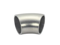 1 inch diameter 45 degree elbow butt weld vacuum fitting