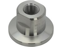 Stainless Steel ISO-KF to NPT-F Pipe Adapters