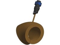 45 Degree Elbow 240 VAC Polyimide Heater Jackets