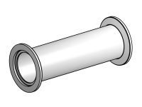 ISO-KF Flange Full Nipple Fittings