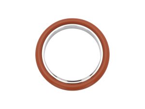 ISO-KF Stainless Steel Centering Rings with Silicone O-Ring