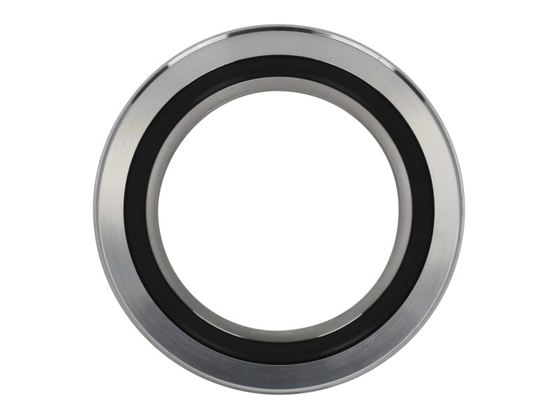 ISO-KF Stainless Steel Overpressure Centering Ring with Viton O-Ring