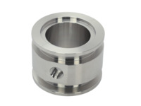 Stainless Steel ISO-KF to NPT-F Pipe Adapter Tees