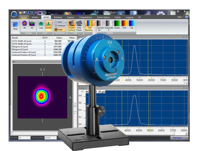 Pyroelectric Scanning Slit Beam Profiler with 5 µm Slit Size