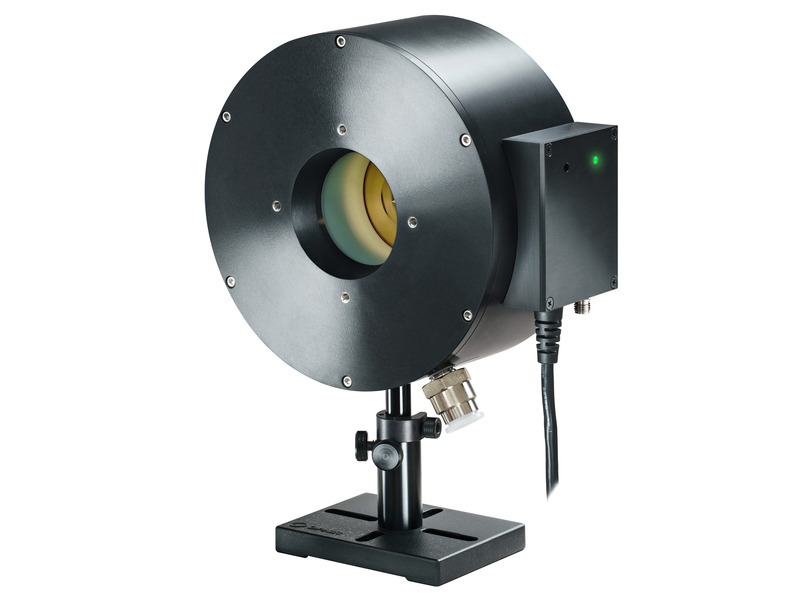 Broadband 20 kW Water-Cooled Ø55 mm Thermopile Sensor Deflecting Cone and Annular Absorber