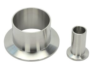 ISO-KF Aluminum Long Weld Stub Flanges ISO-KF Aluminum Long Weld Stub Flanges